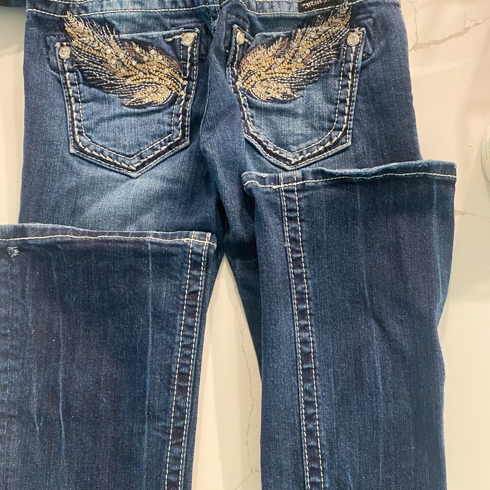 Miss Me Blue Embellished Women's Jeans